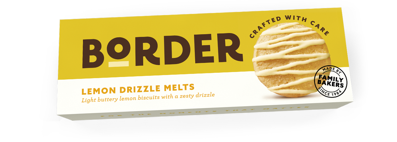 Borderl Lemon Drizzle Melts 150g