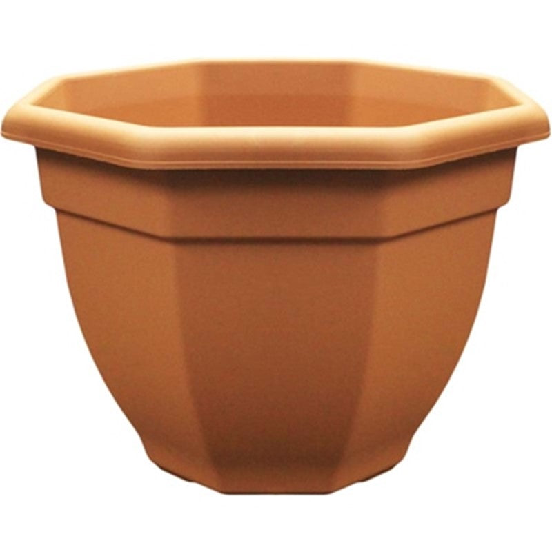 Winchester Octagonal Pot - Terracotta