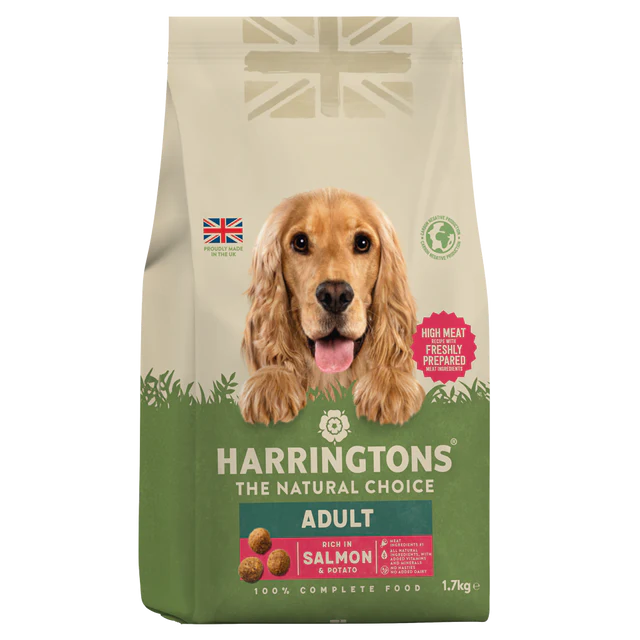 Harringtons Salmon & Potato Dry Adult Dog Food 1.7Kg