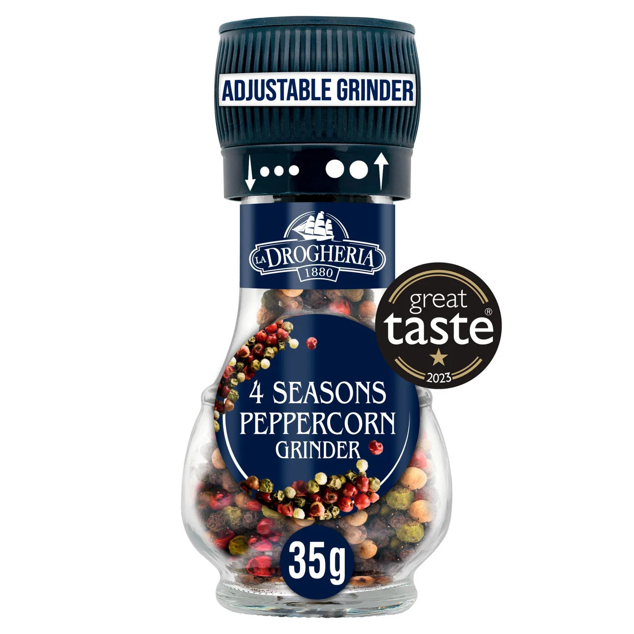 Drogheria 4 Season Peppercorn Mill 35g