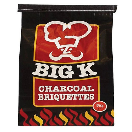 Big K Barbecue Charcoal Briquettes 5kg