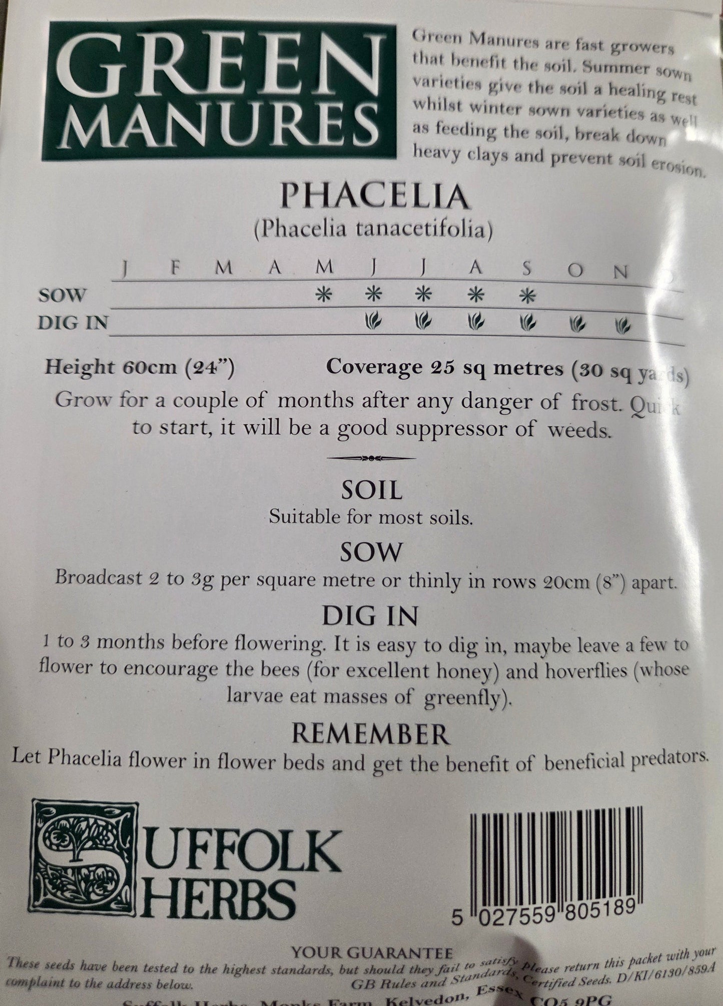 Kings Seeds Green Manure Winter Mix