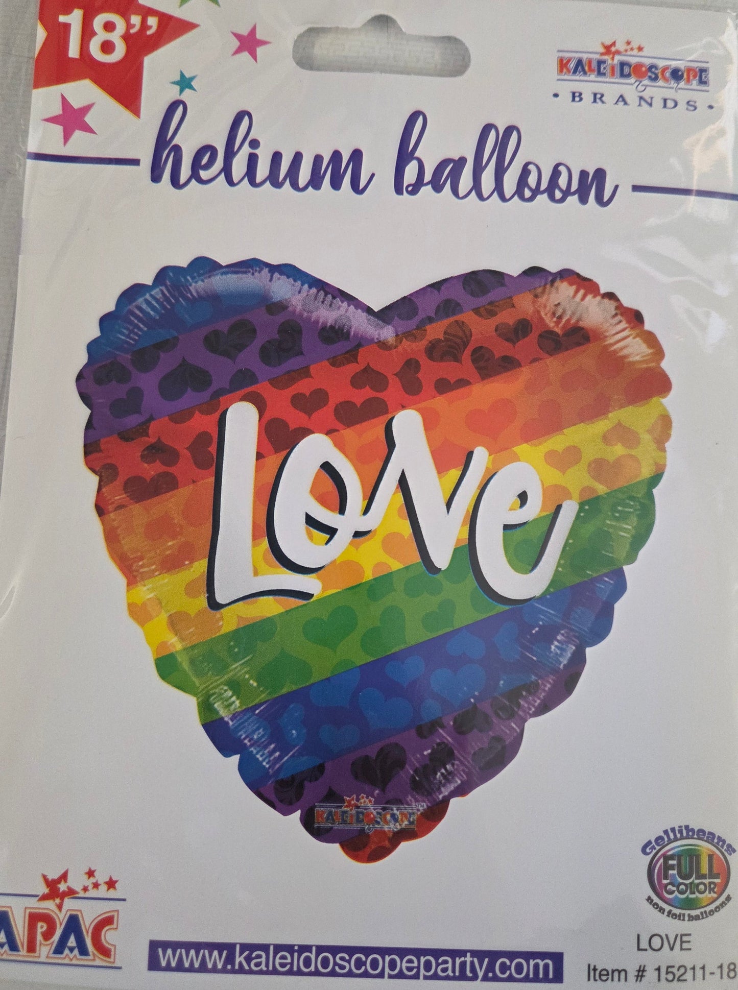 Valentines Foil Helium Balloon