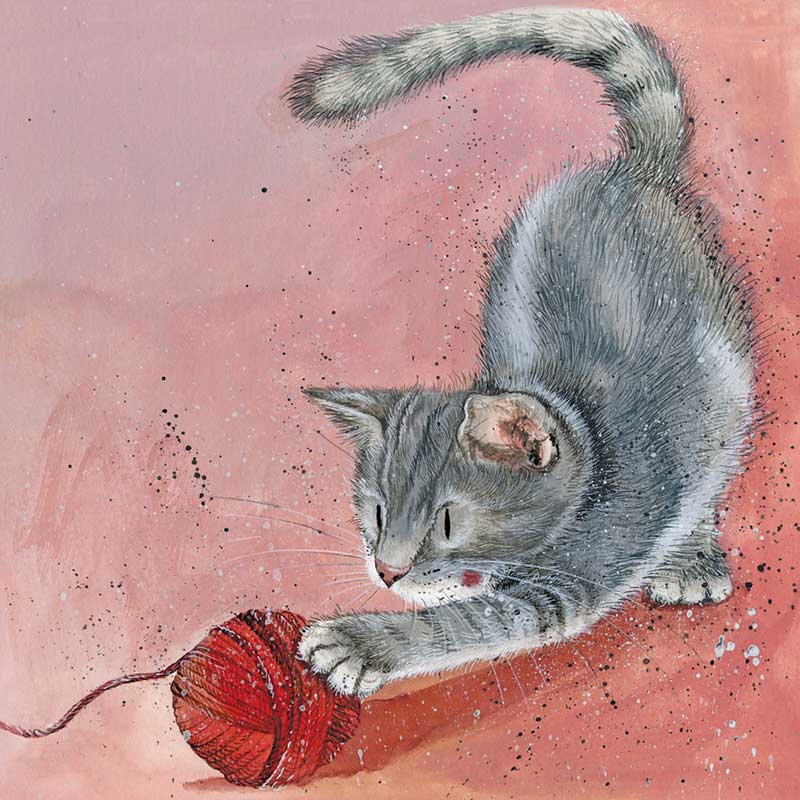 Alex Clark "Ball Of Wool" Card (Blank)