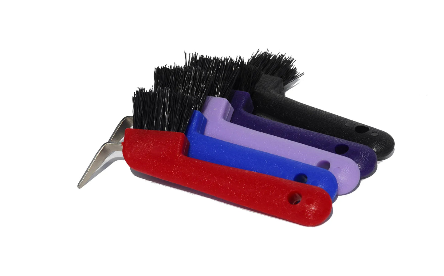 Harlequin Hoof Pick Brush Lilac