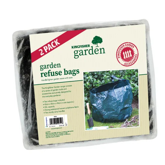 Kingfisher Garden Refuse Bags x2