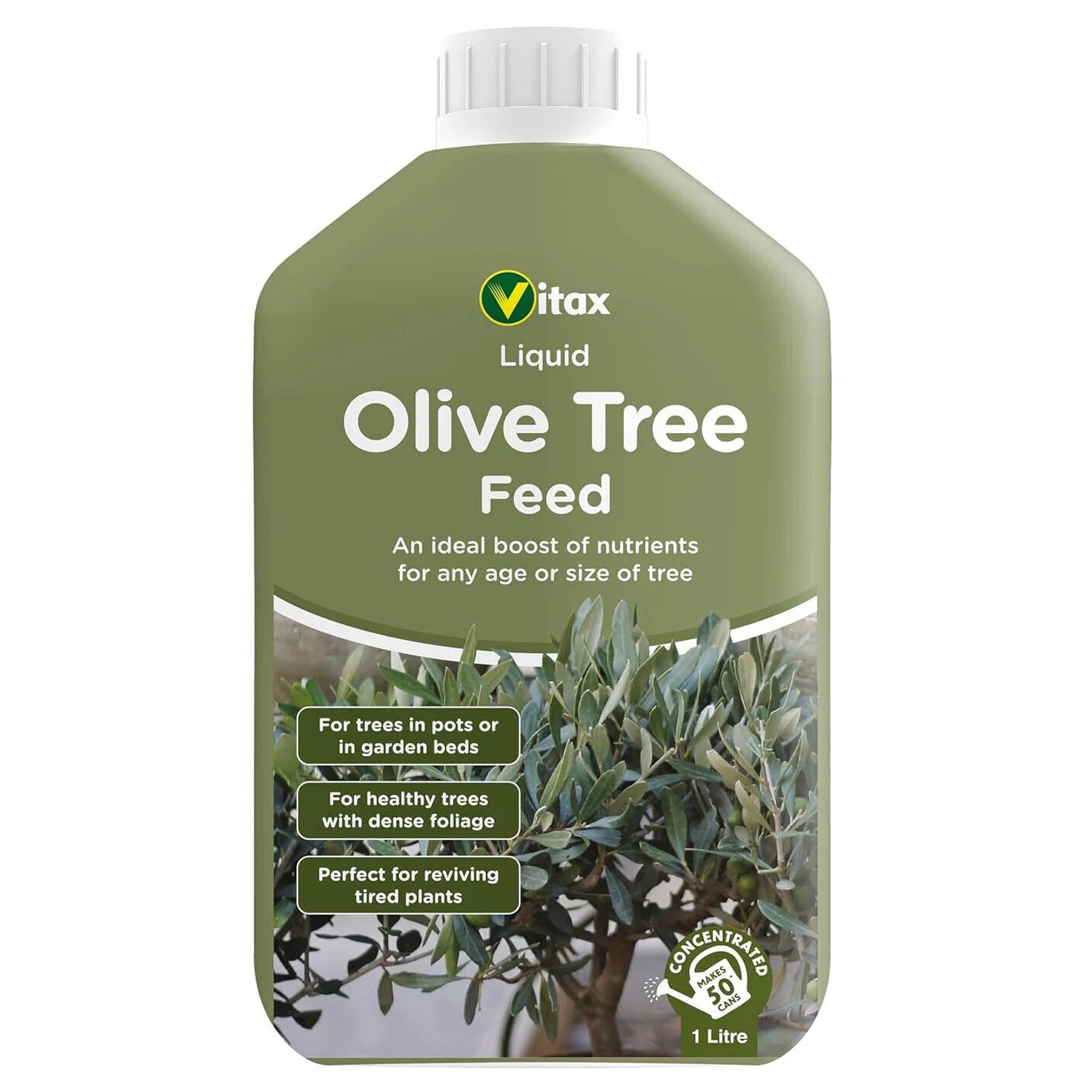 Vitax, Liquid Olive Tree Feed 1Ltr