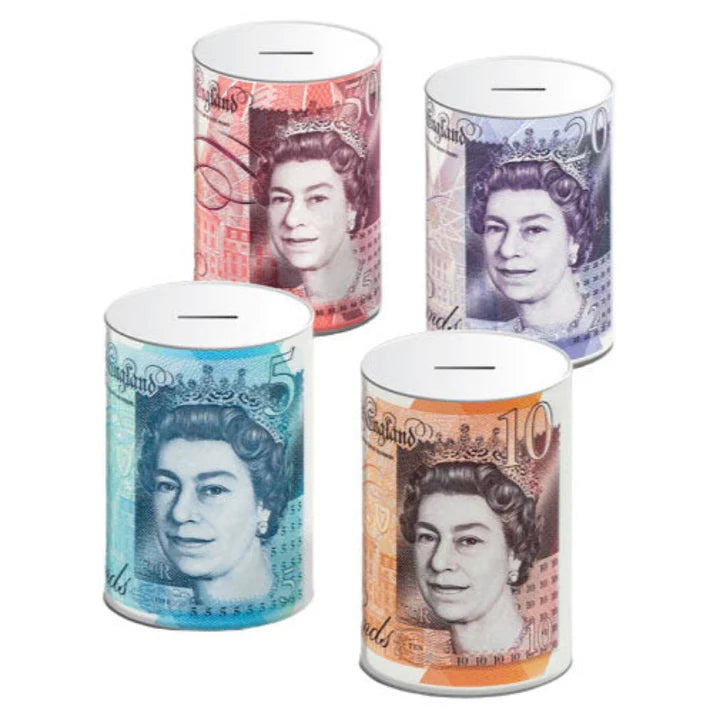 Money Tin Bank Note Design