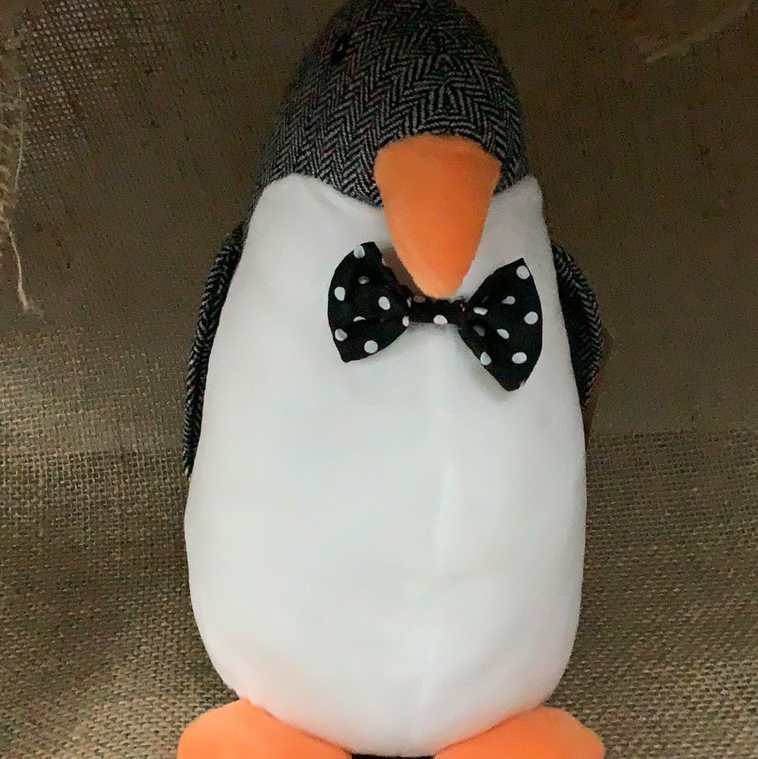 Country Club Penguin Doorstop
