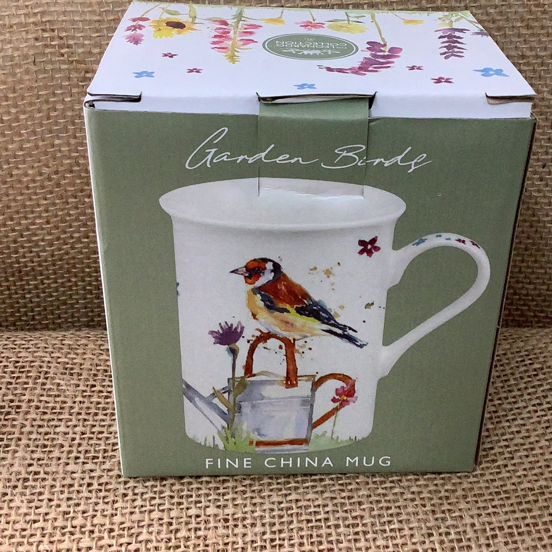 Garden Birds Fine China Mug