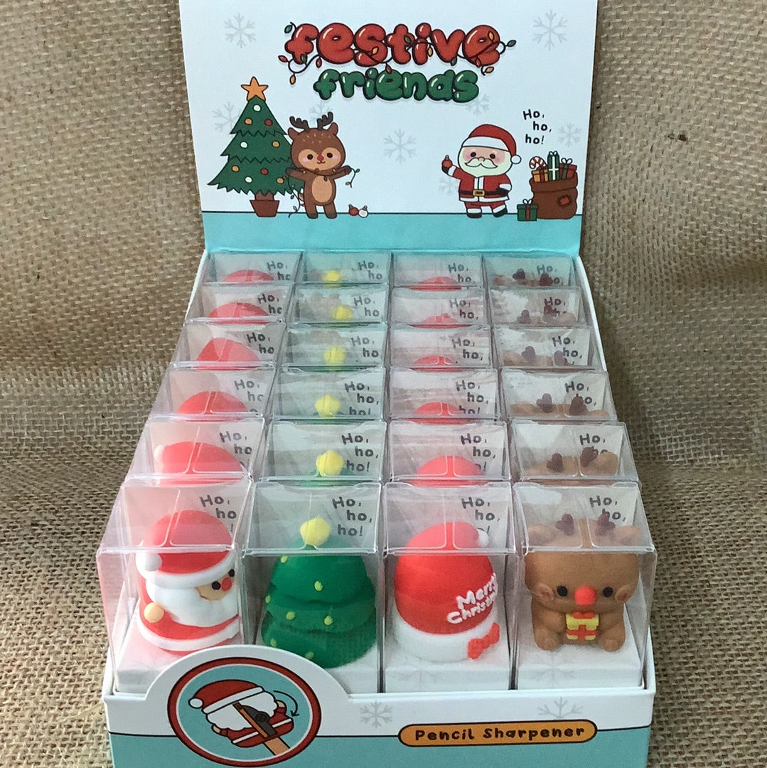 Festive Friends Pencil Sharpener