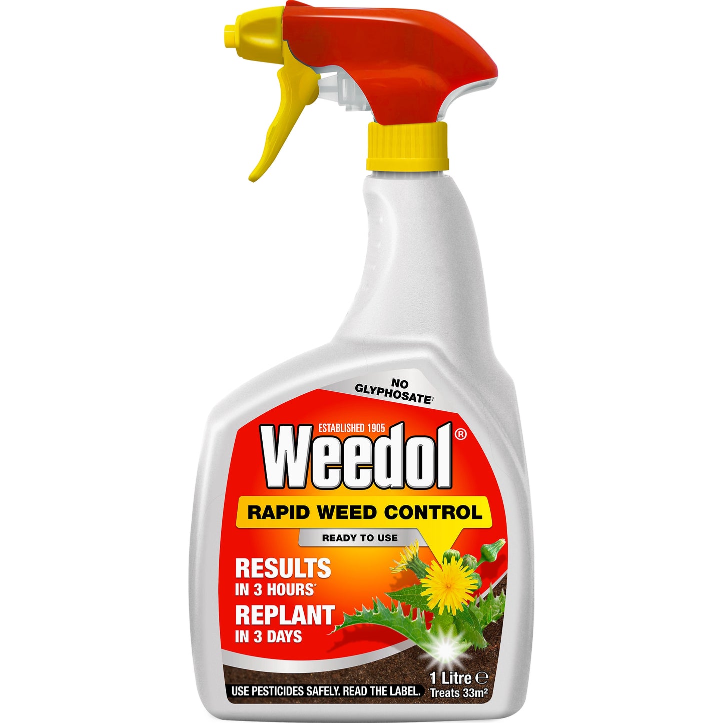 Weedol, Rapid Weed Control 1ltr Spray