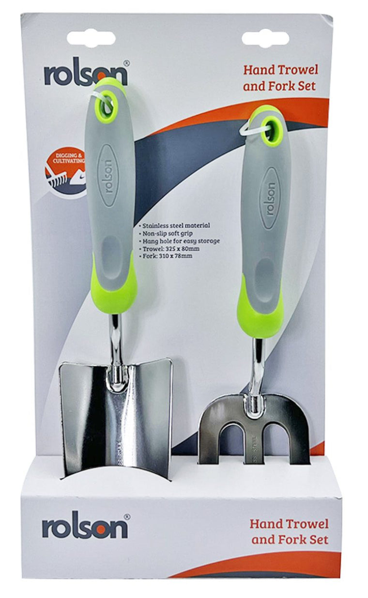 Rolson, Hand Trowel & Fork Set