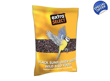 Extra Select Black Sunflower Seeds 1kg