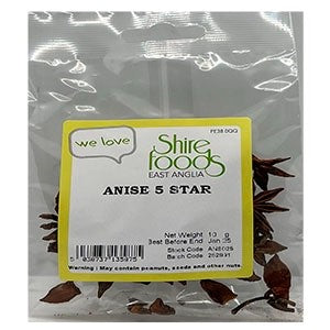 Shire Foods Star Anise 10g