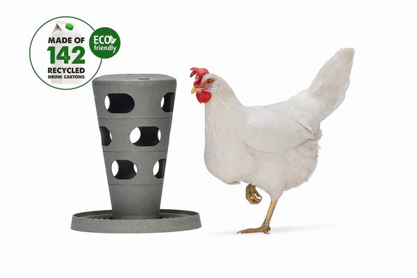 Beeztees Chicken Feed Tower 100% Recycled
