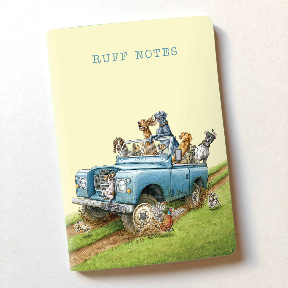 Bewilderbeest Ruff Notes A5 Notebook