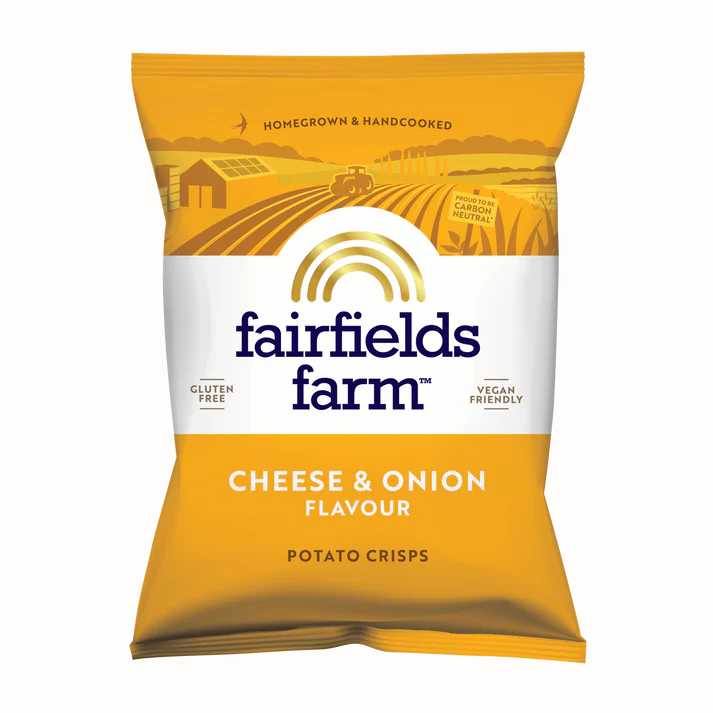 Fairfields Farm Cheese & Onion 150g