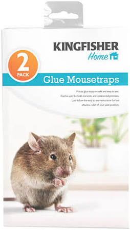Kingfisher, Glue Mousetraps 2pk