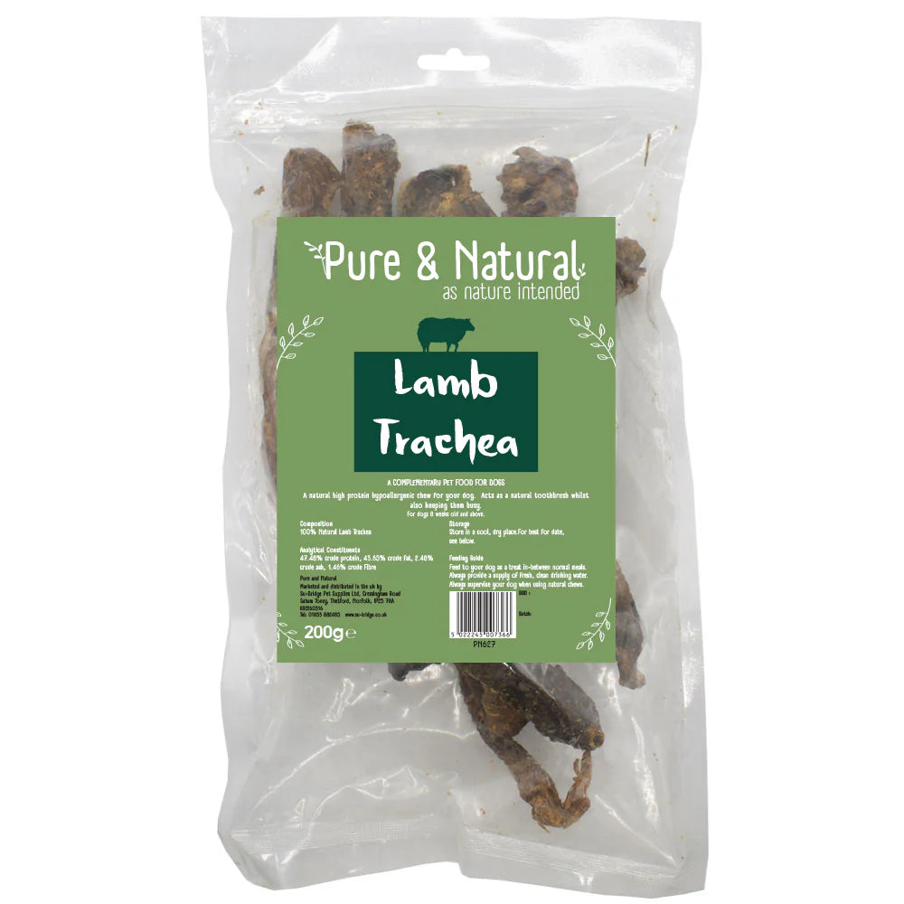 Pure & Natural Lamb Trachea 200g