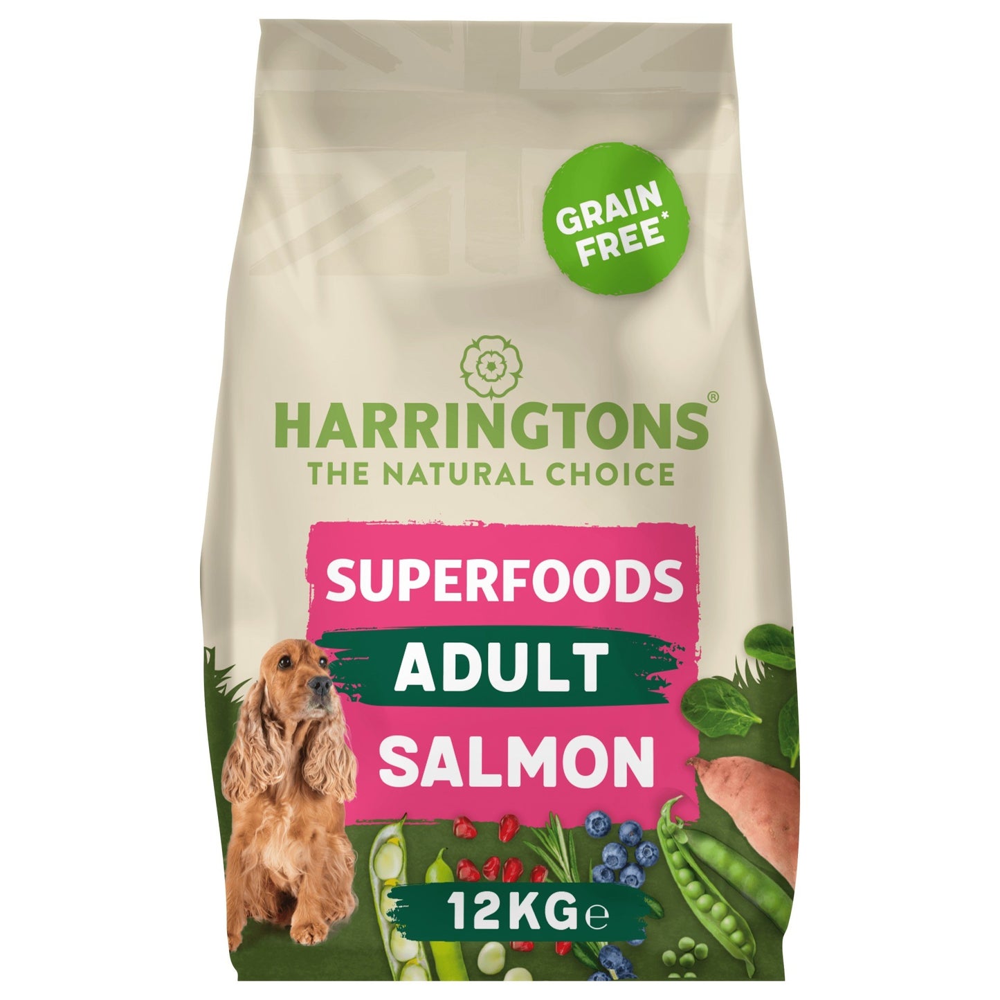 Harringtons Grain Free Superfoods Salmon With Vegetables 12kg