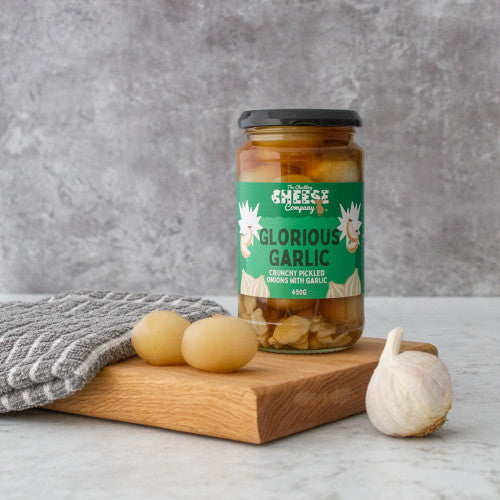 Glorious Garlic Pickled Onions With Garlic 450g