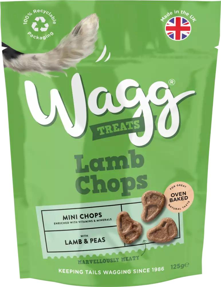 Wagg Treats Lamb Chops With Peas - 125g