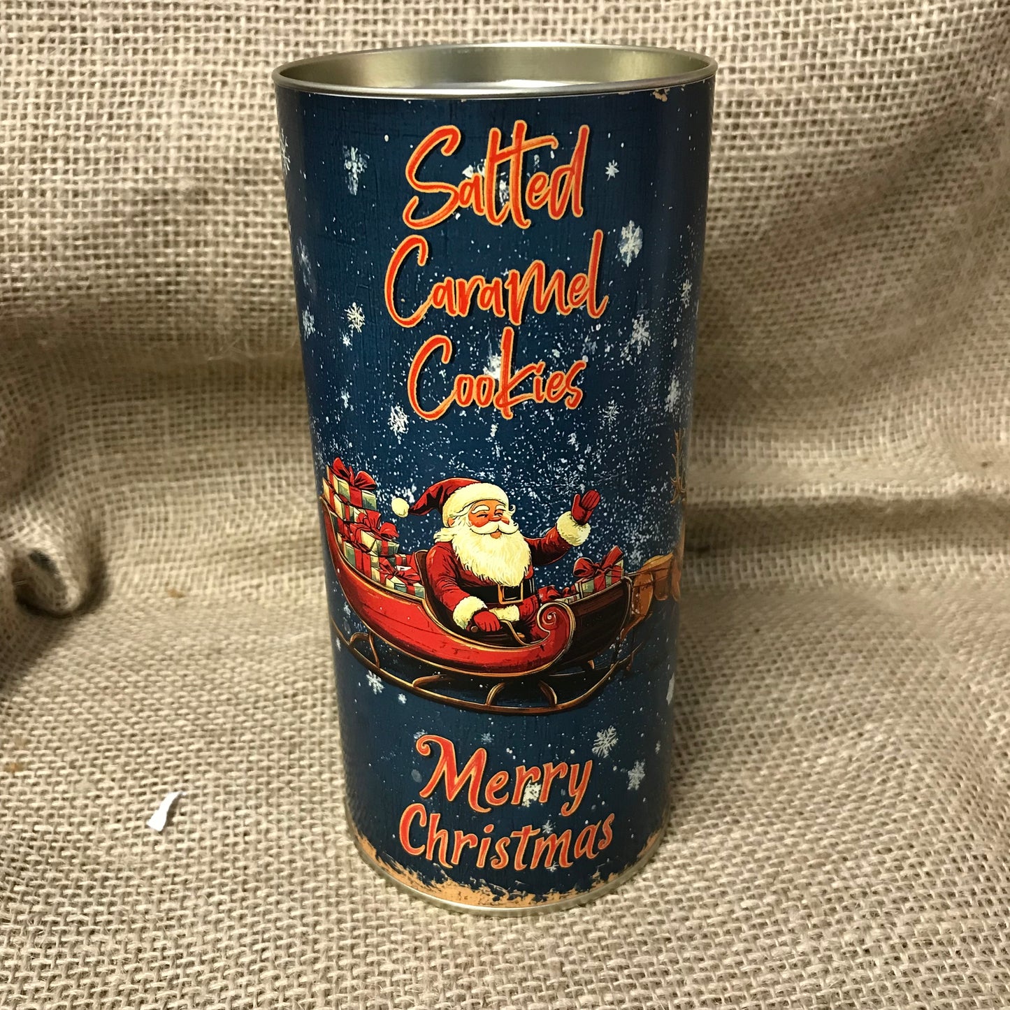 Santa Sleigh Salted Caramel Cookies 150g