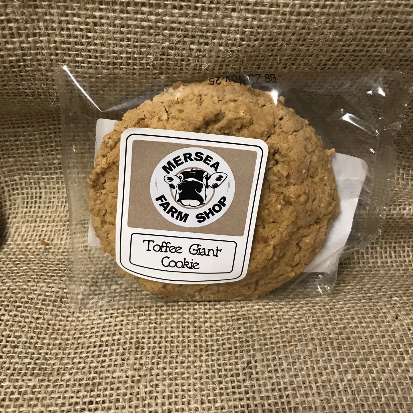 Mersea Farm Shop Toffee Giant Cookie
