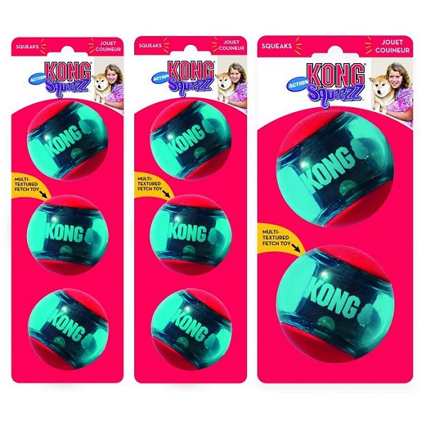 KONG Squeezz Action Ball