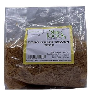Shirefoods Long Grain Brown Rice 500g
