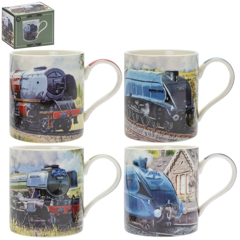 Classic Trains Fine China Mug