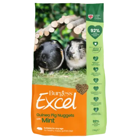 Burgess Excel Guinea Pig Nuggets with Mint 1.8kg