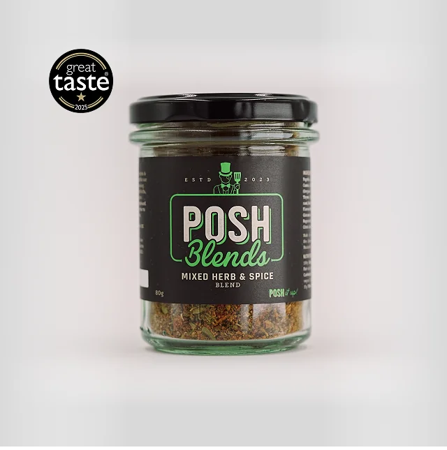 Posh Mixed Herbs & Spices 80g