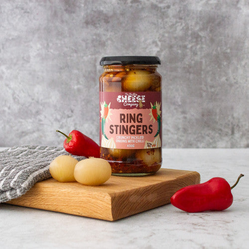 Ring Stingers Pickled Onions With Chilli 450g