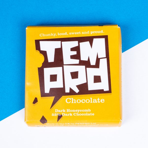 Temprd Dark Chocolate Honeycomb 95g