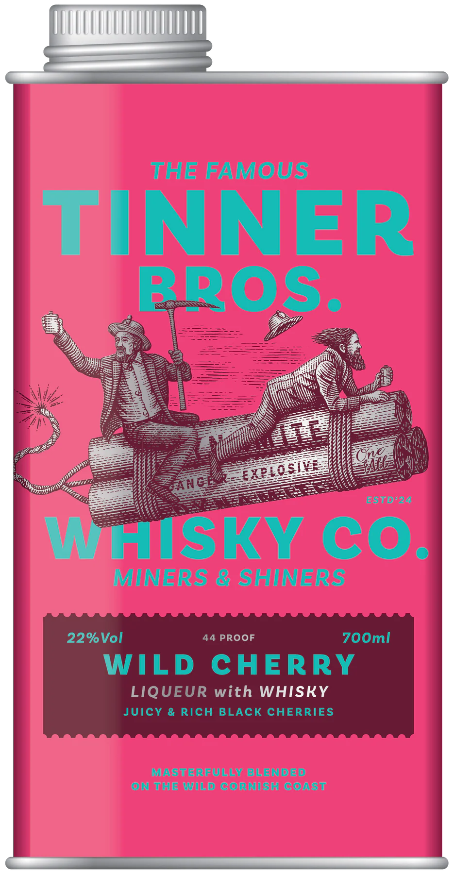 Tinner Bros Whiskey Co Wild Cherry 700ml