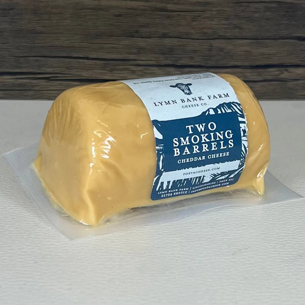 Our Two Smoking Barrels Cheddar Cheese Barrel 145g
