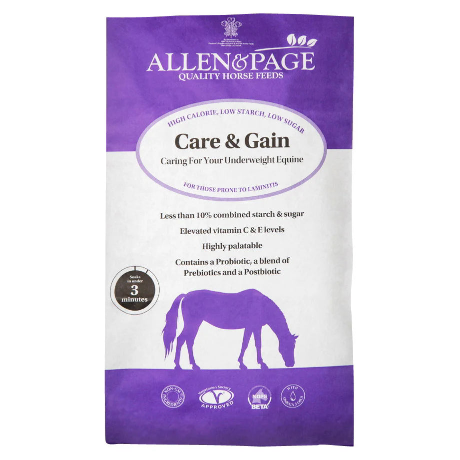 Pre Order Allen & Page Care & Gain 20kg