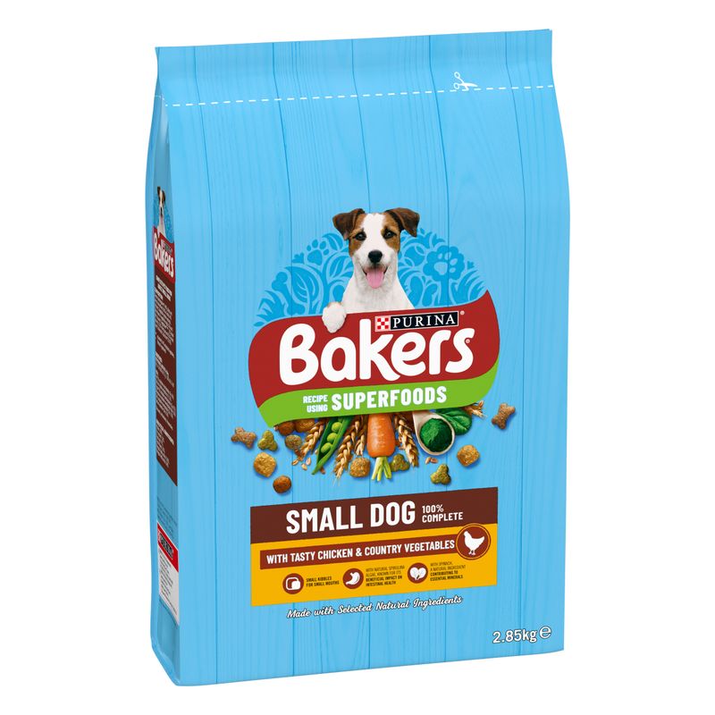 Bakers Adult Small Dog Chicken & Veg 2.85kg