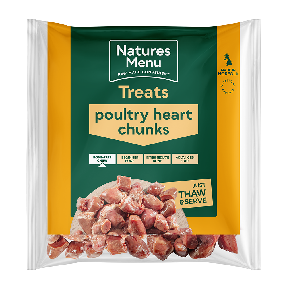 Natures Menu Heart Chunks 1kg
