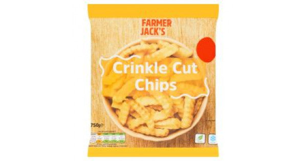 Farmer Jacks Crinkle Cut Chips 750g