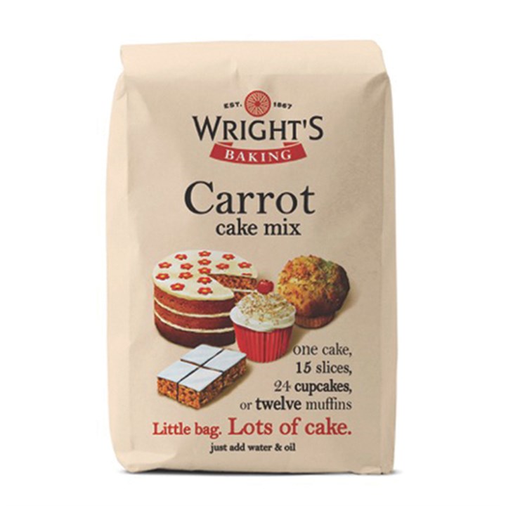 G.R Wright Carrot Cake Mix 500g