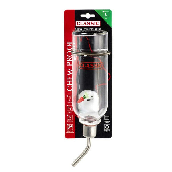 Classic Large Glass Drink Bottle 750ml