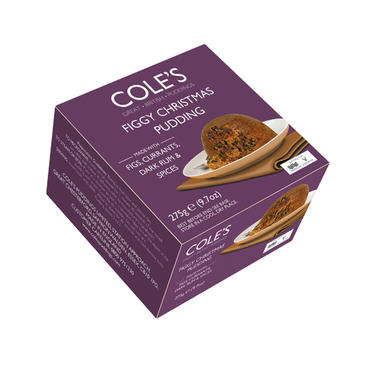 Coles Figgy Christmas Pudding 275g