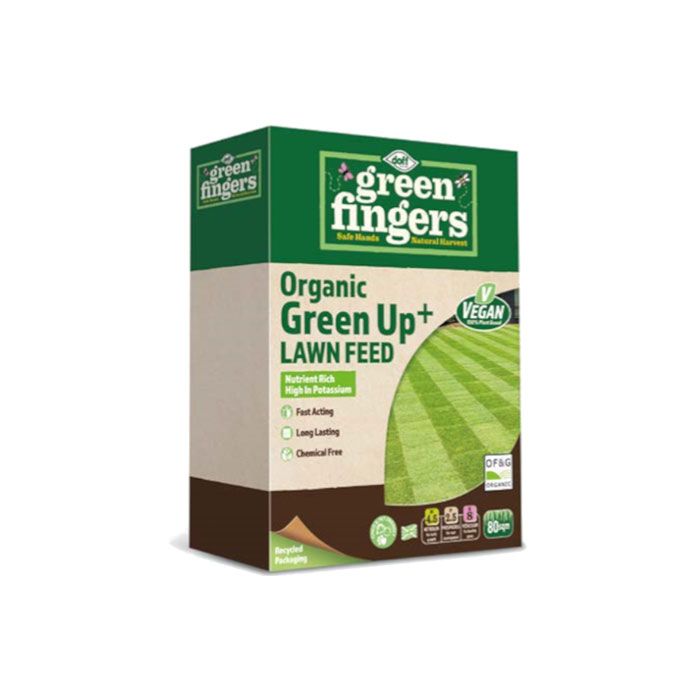 Doff Greenfingers Organic Green Up Lawn Feed 1.25KG