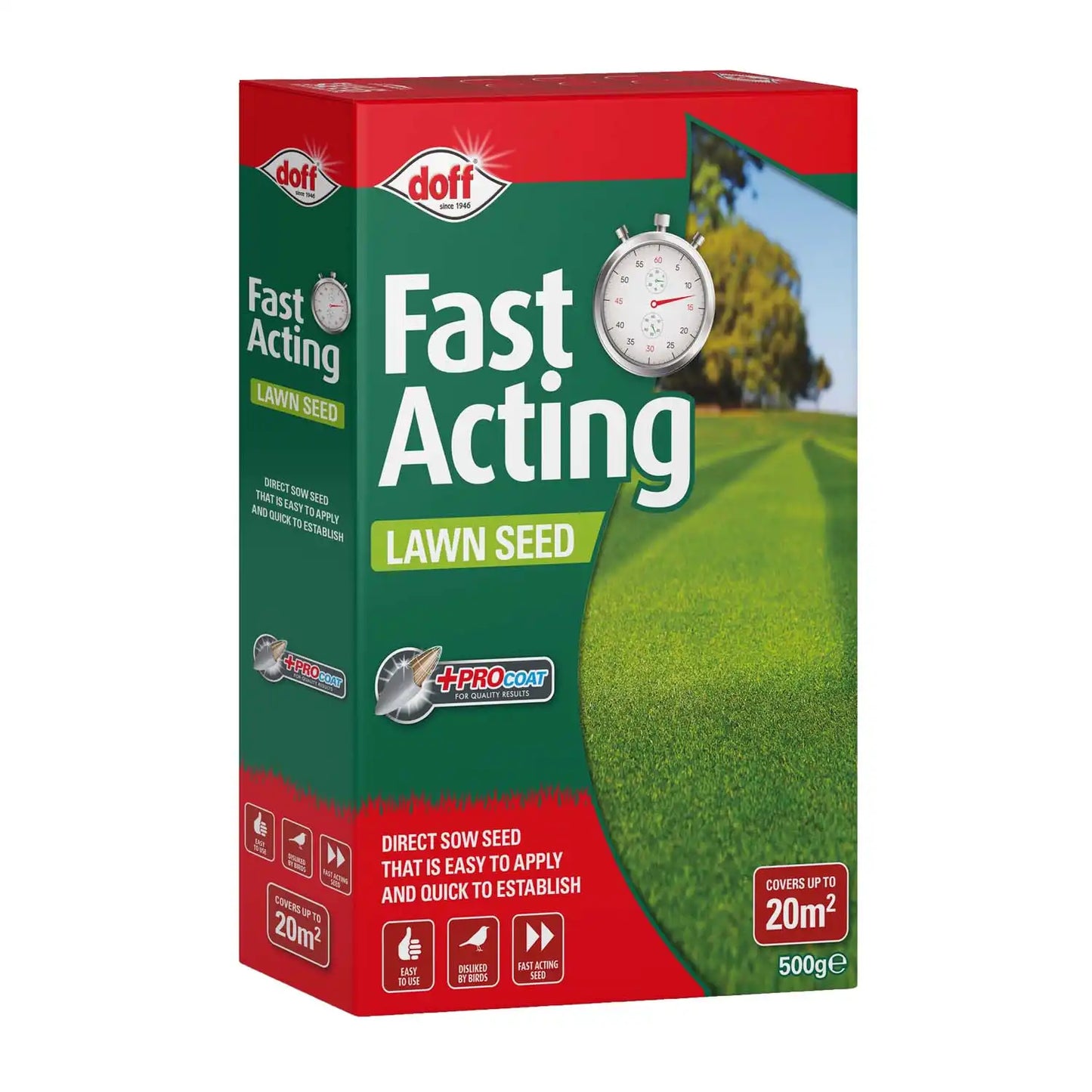 Doff Fast Acting Lawn Seed 500g