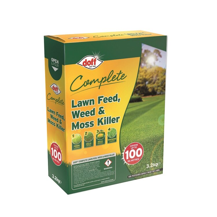 Complete Lawn Feed, Weed & Moss Killer 1.6kg