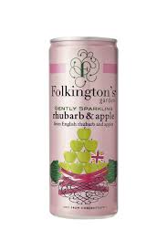 Folkington's Rhubarb & Apple Presse 250ml Can
