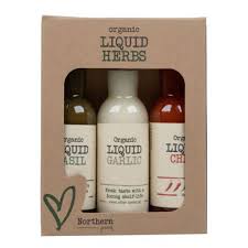 Organic Liquid Herbs Gift Set 3 bottles